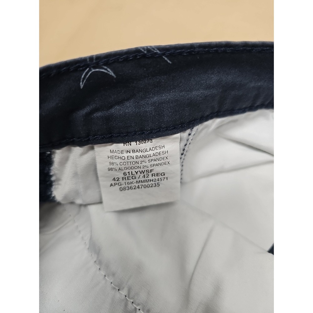 Wrangler Mens Gray Sailfish Casual Cotton Stretch Pockets Chino Short Size 42 - Picture 10 of 12